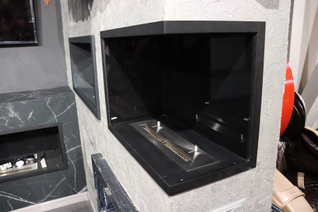 Угловой встраиваемый биокамин Firezo L'angolo Sinistro 1600